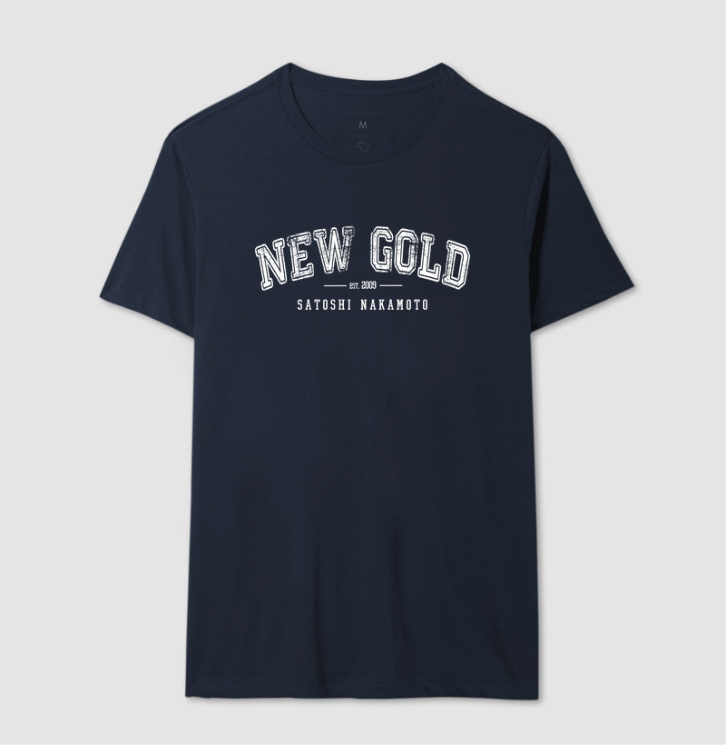 Camiseta ID TRADER | College New Gold