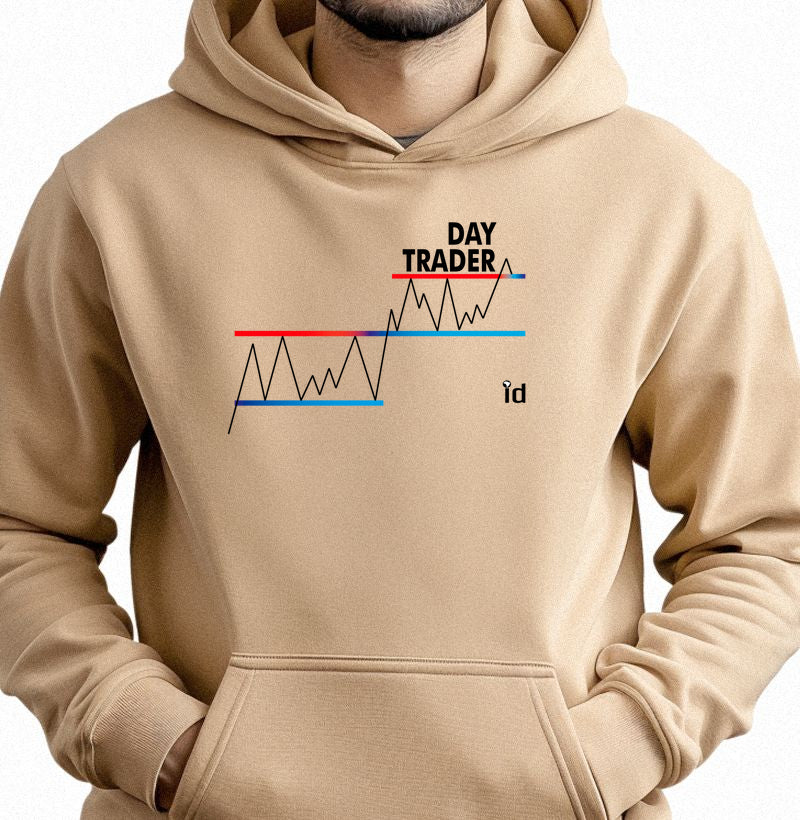 Moletom com Capuz ID TRADER | Suporte - Resistência