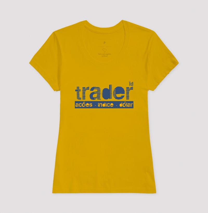 Camiseta ID TRADER | Ações - Índice - Dólar