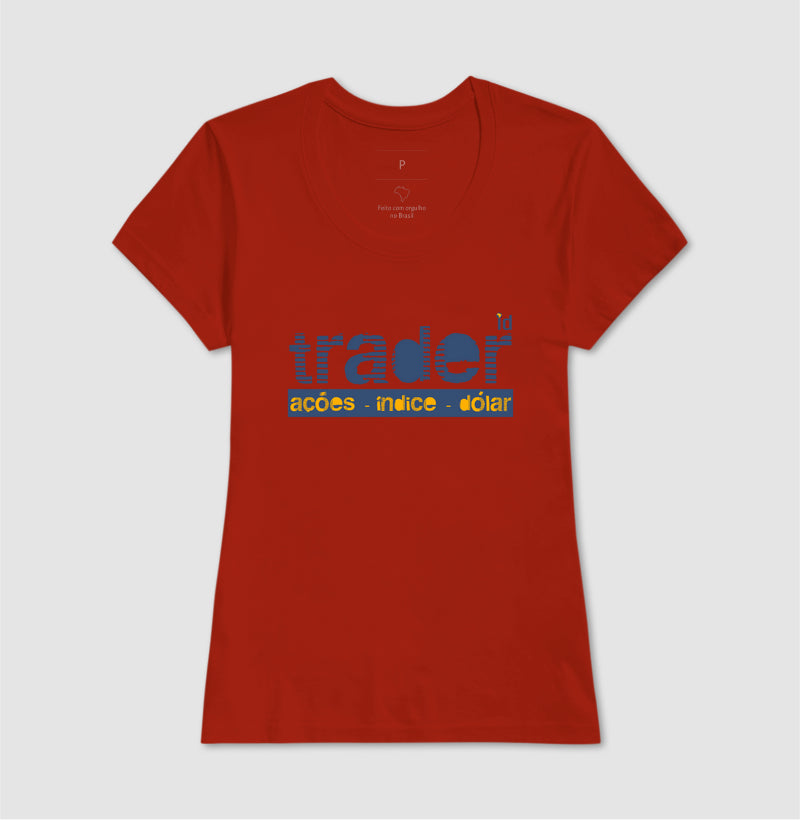 Camiseta ID TRADER | Ações - Índice - Dólar