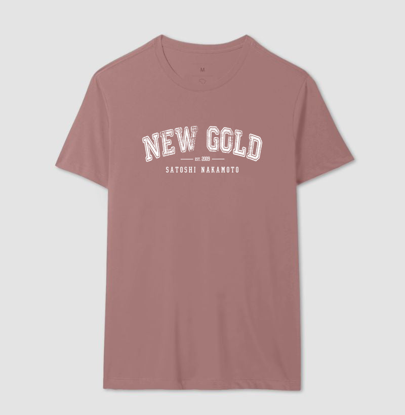 Camiseta ID TRADER | College New Gold
