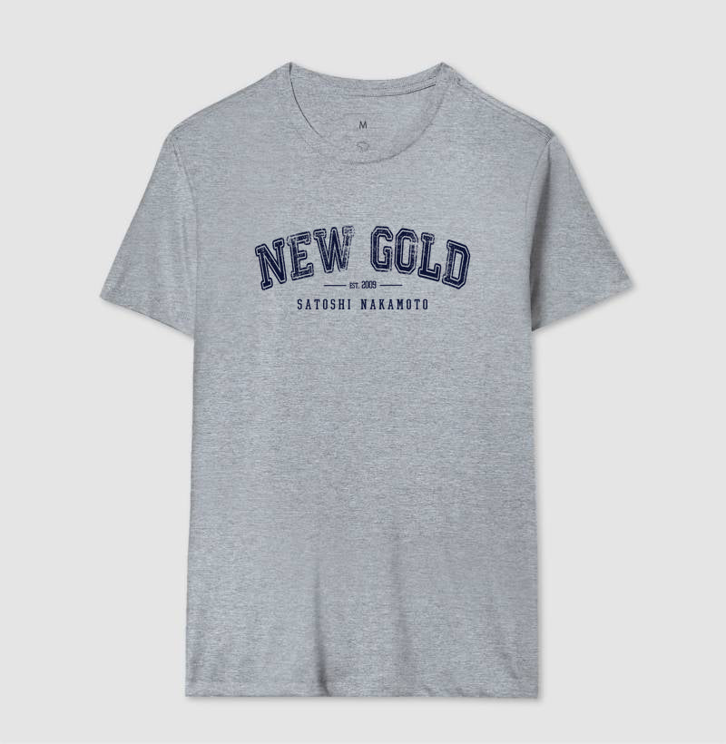 Camiseta ID TRADER | College New Gold