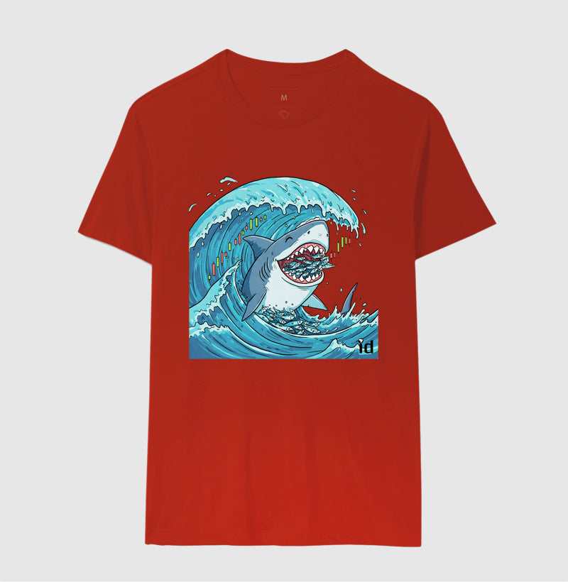 Camiseta ID TRADER | Tubarão vs Sardinhas