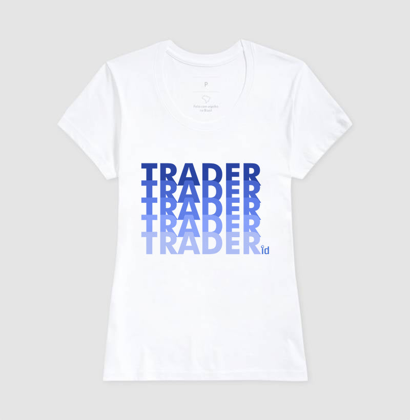 Camiseta ID TRADER | Trader Azul