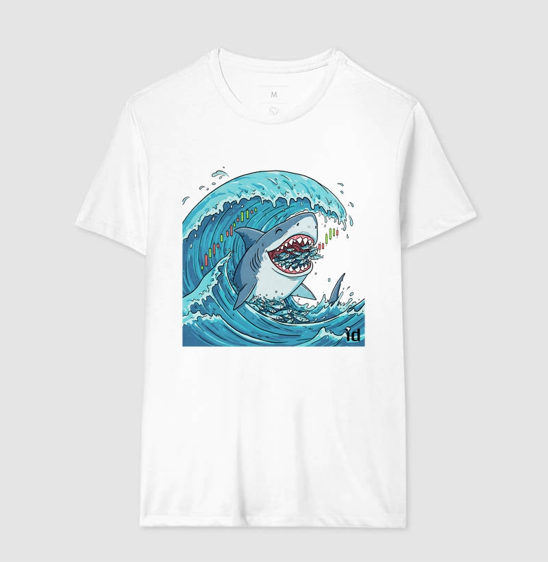 Camiseta ID TRADER | Tubarão vs Sardinhas