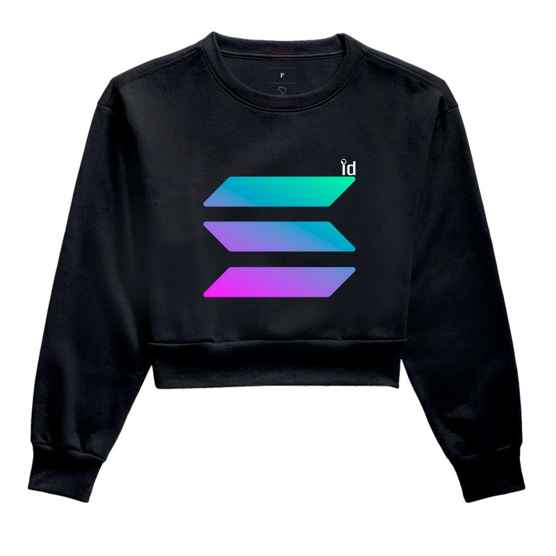 Cropped Moletom ID TRADER | Solana