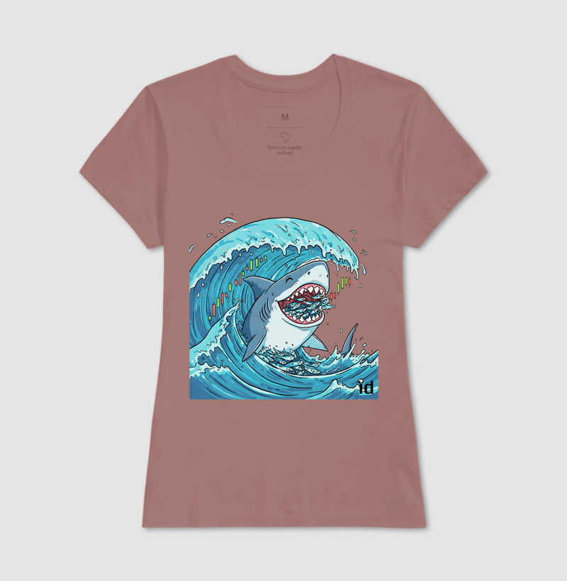 Camiseta ID TRADER | Tubarão vs Sardinhas