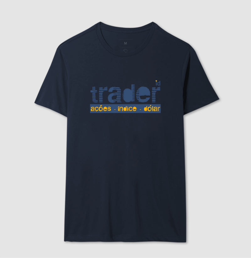 Camiseta ID TRADER | Ações - Índice - Dólar