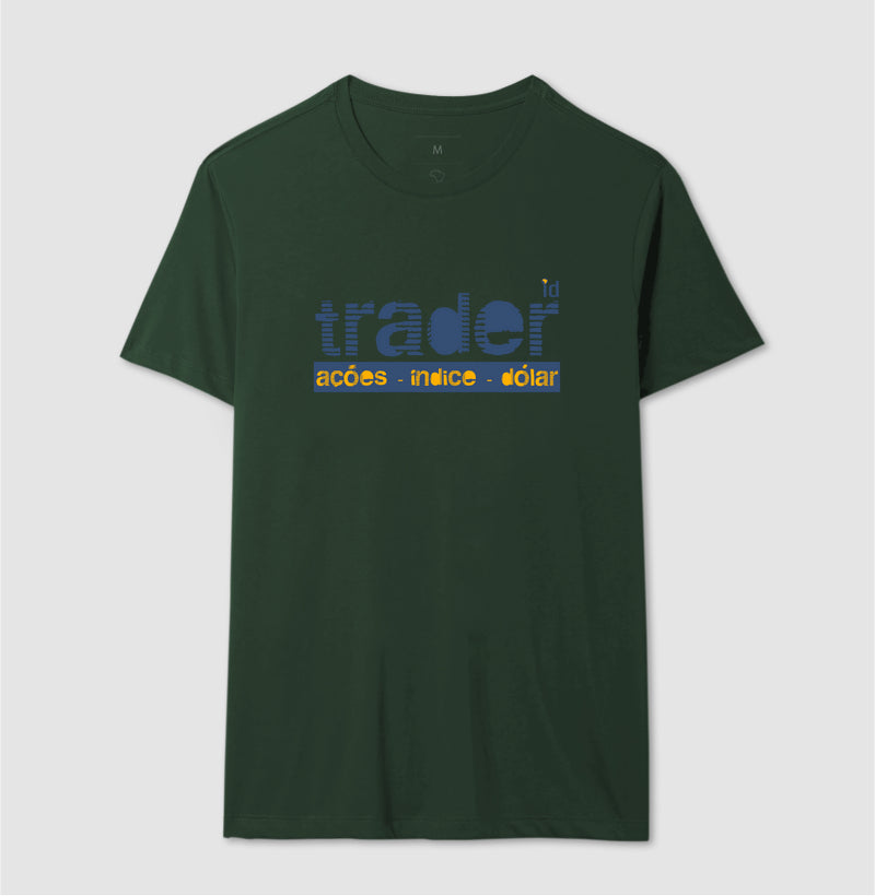 Camiseta ID TRADER | Ações - Índice - Dólar
