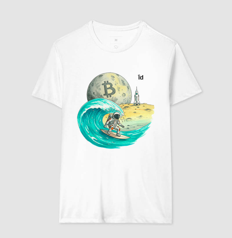 Camiseta ID TRADER | Bitcoin na Lua