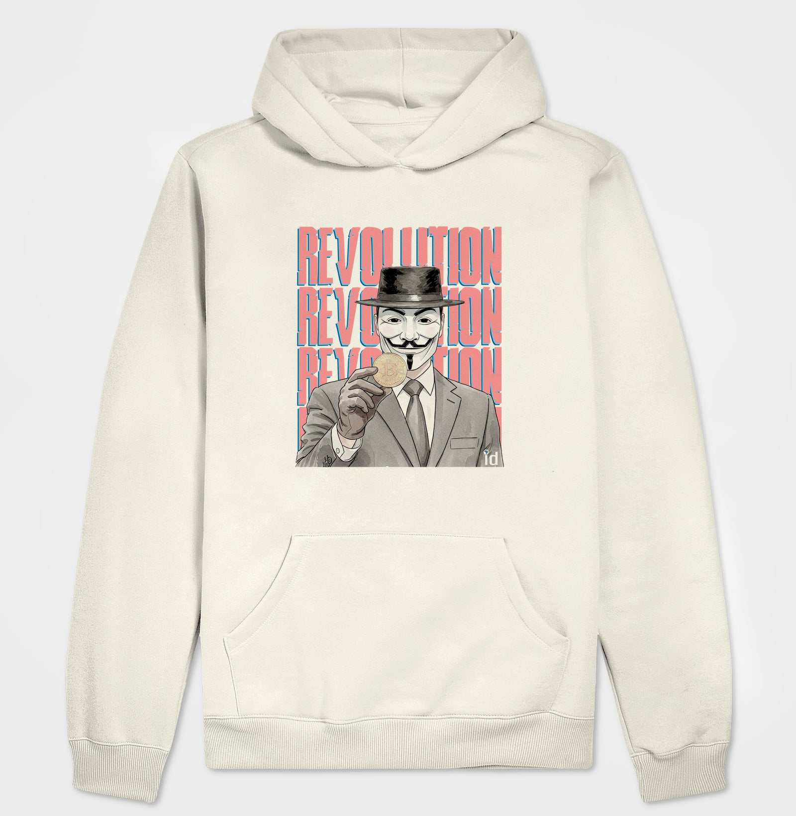 Moletom com Capuz ID TRADER | Guy Fawkes