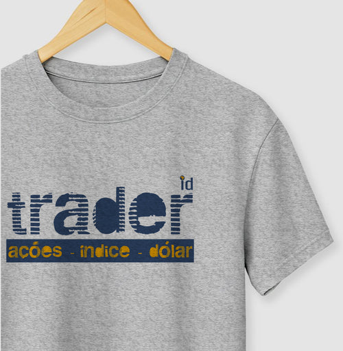Camiseta ID TRADER | Ações - Índice - Dólar