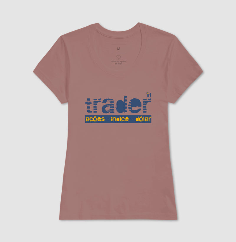 Camiseta ID TRADER | Ações - Índice - Dólar