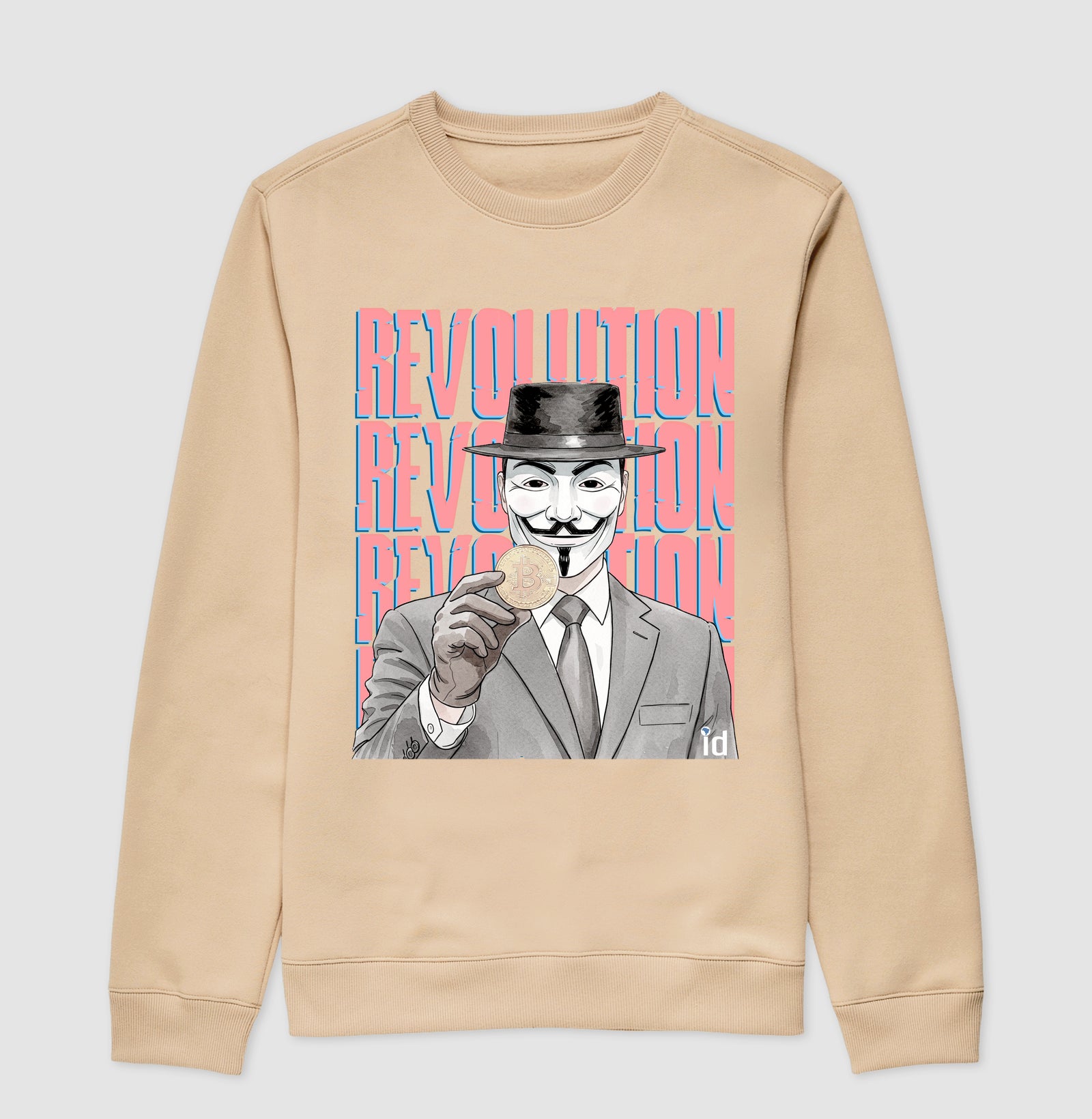 Moletom ID TRADER | Guy Fawkes