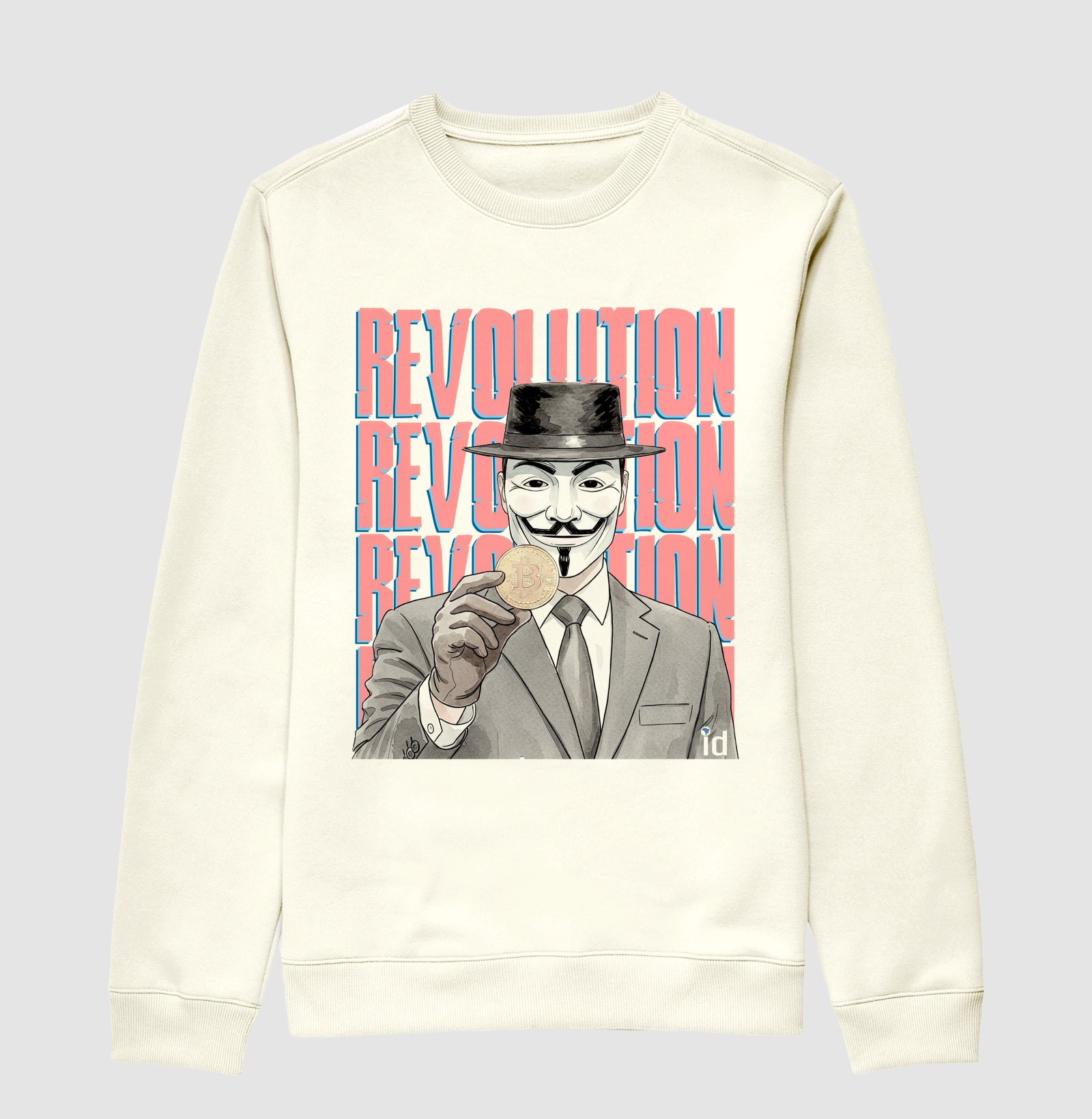 Moletom ID TRADER | Guy Fawkes