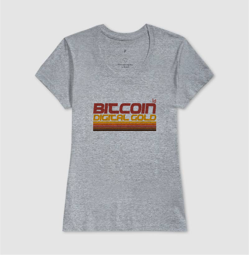 Camiseta ID TRADER | Bitcoin Digital Gold