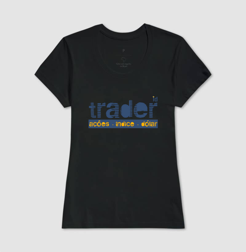 Camiseta ID TRADER | Ações - Índice - Dólar