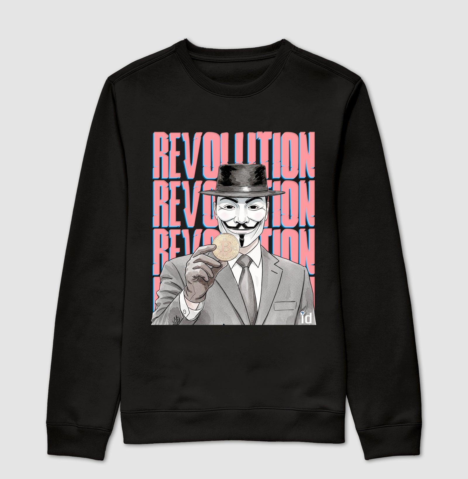 Moletom ID TRADER | Guy Fawkes