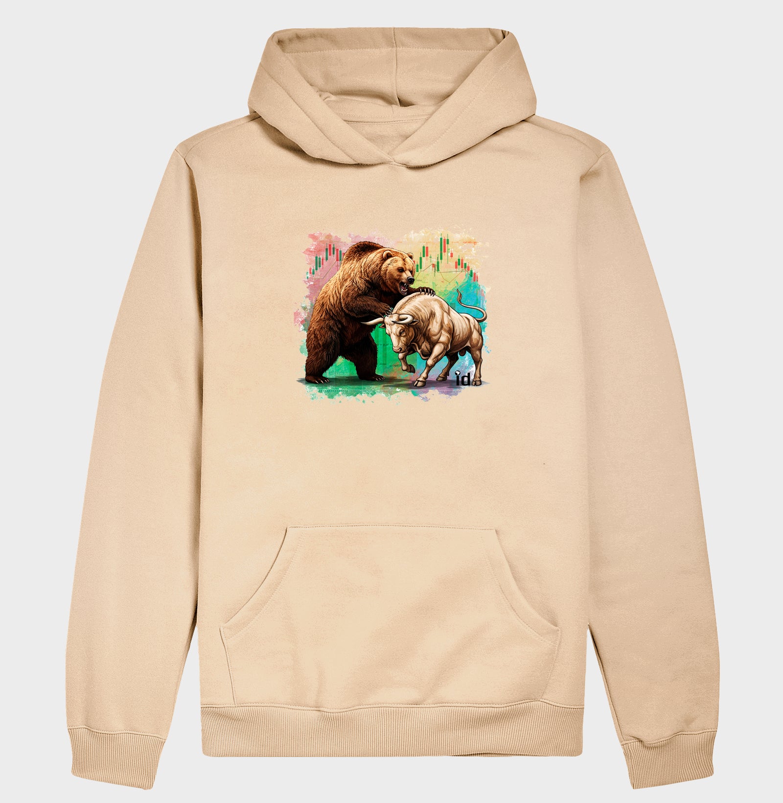 Moletom com Caouz ID TRADER | Touro vs Ursos