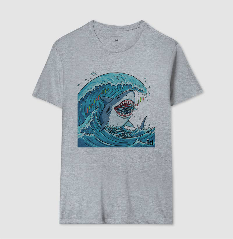 Camiseta ID TRADER | Tubarão vs Sardinhas