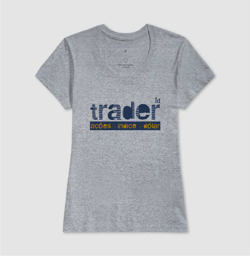Camiseta ID TRADER | Ações - Índice - Dólar