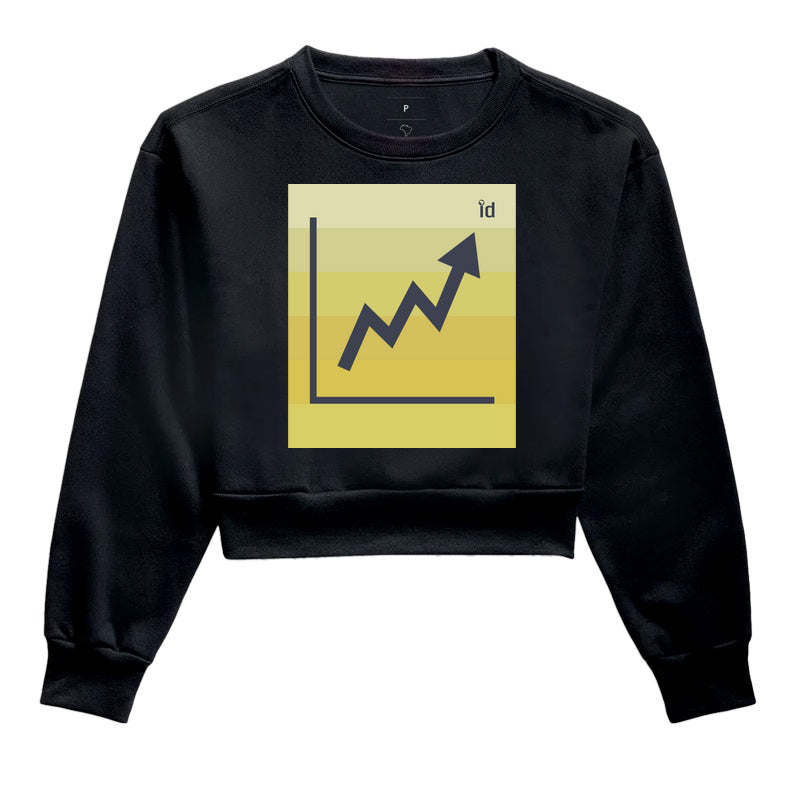 Cropped Moletom ID TRADER | Tendência