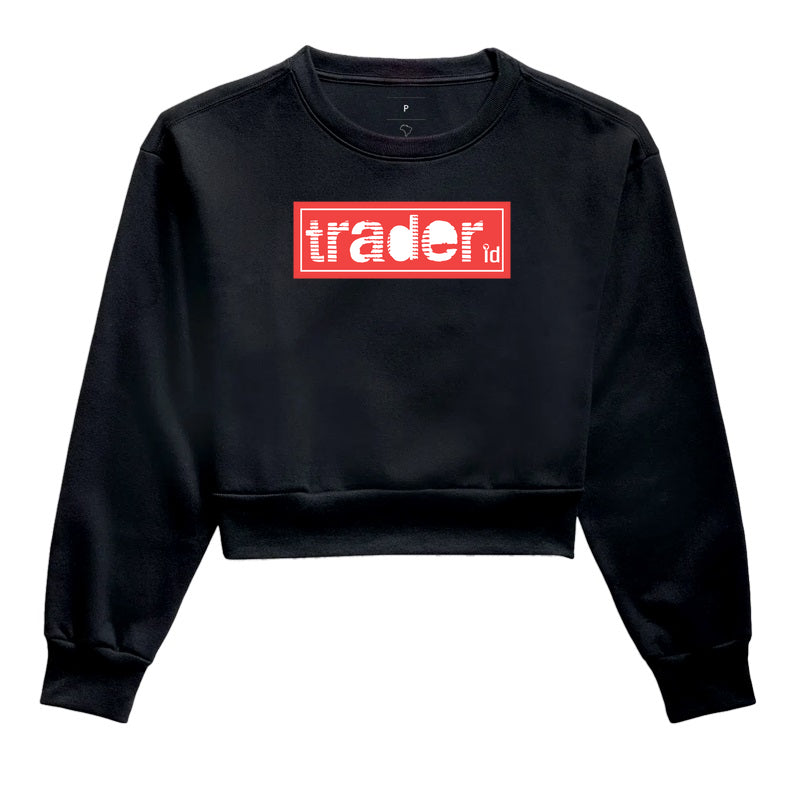 Cropped Moletom ID TRADER | trader