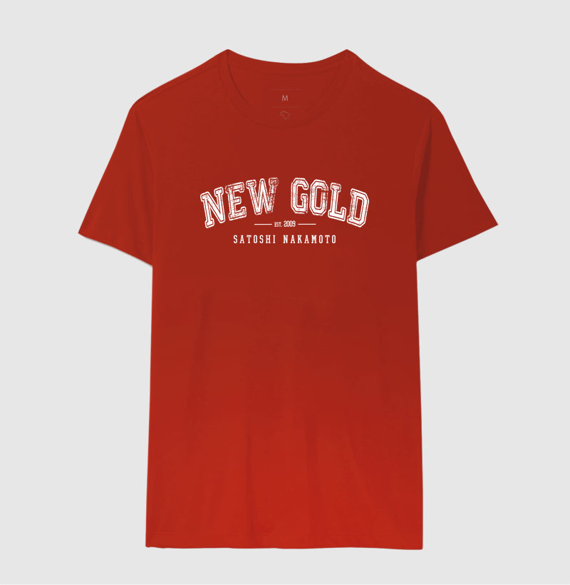 Camiseta ID TRADER | College New Gold