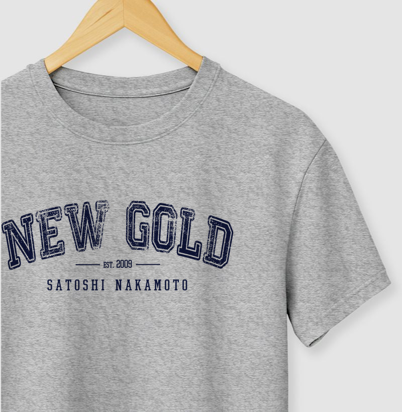 Camiseta ID TRADER | College New Gold