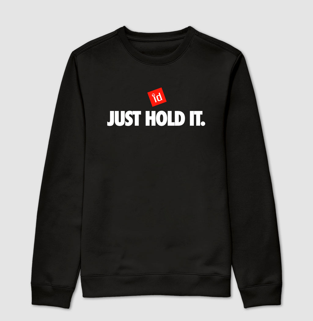 Moletom ID TRADER | Just Hold It.