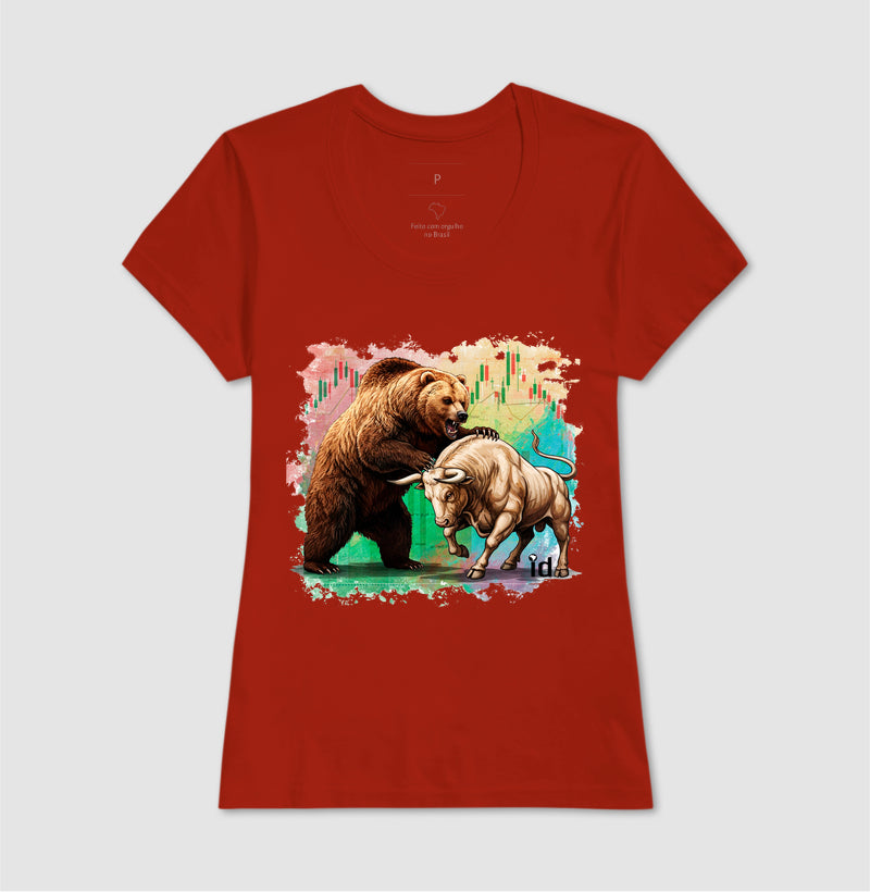 Camiseta ID TRADER | Touro vs Ursos