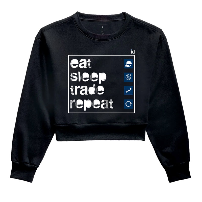 Cropped Moletom ID TRADER | Looping