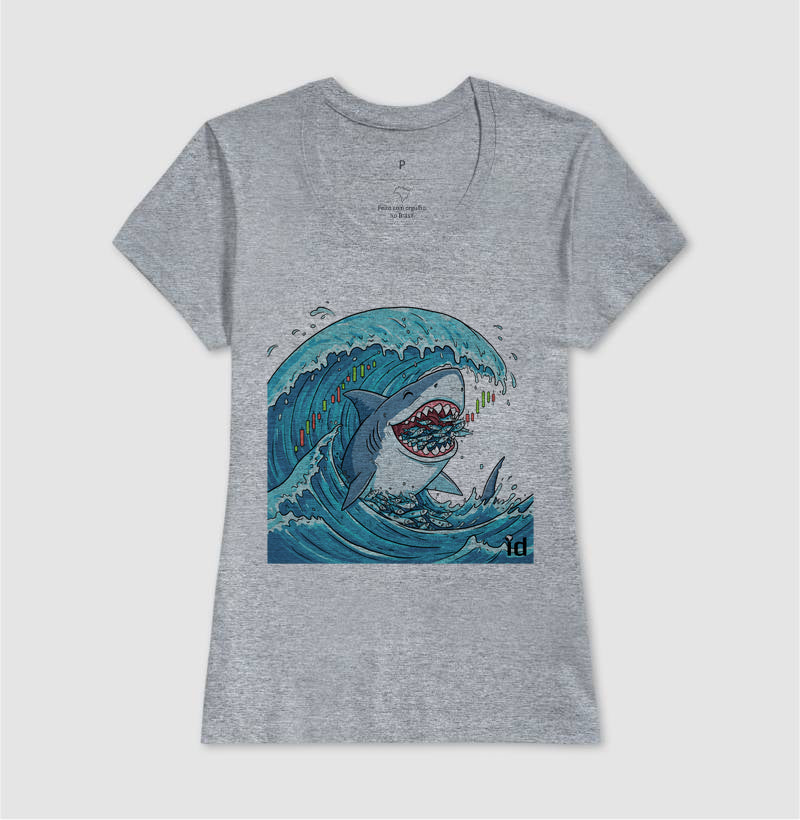Camiseta ID TRADER | Tubarão vs Sardinhas