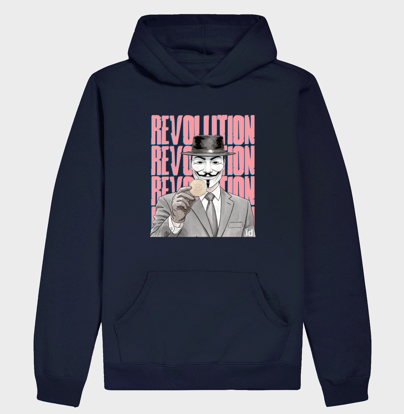 Moletom com Capuz ID TRADER | Guy Fawkes