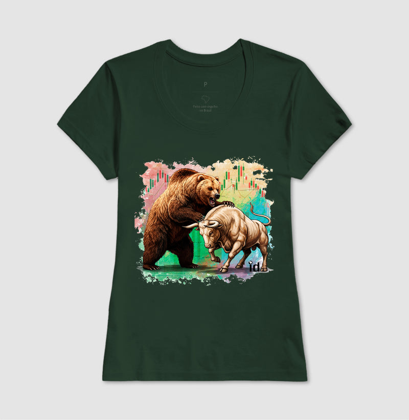 Camiseta ID TRADER | Touro vs Ursos