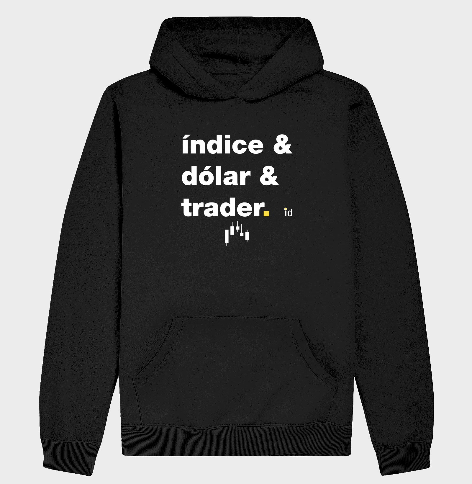 Moletom com Capuz ID TRADER | Índice & Dólar