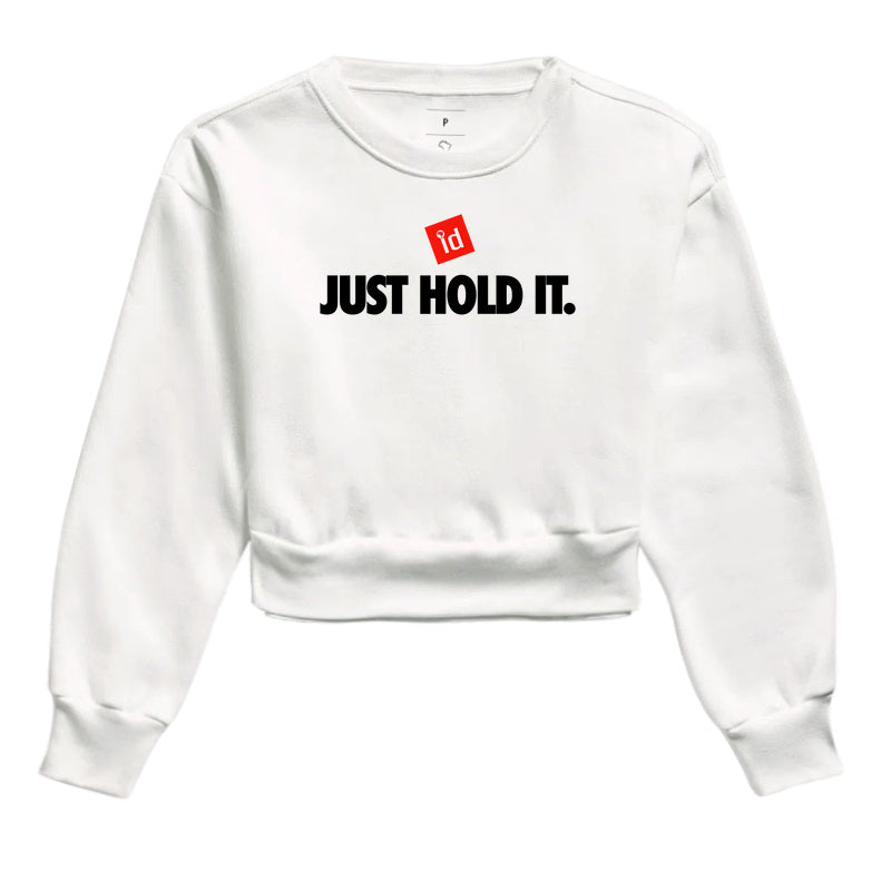 Cropped Moletom ID TRADER | Just Hold It.