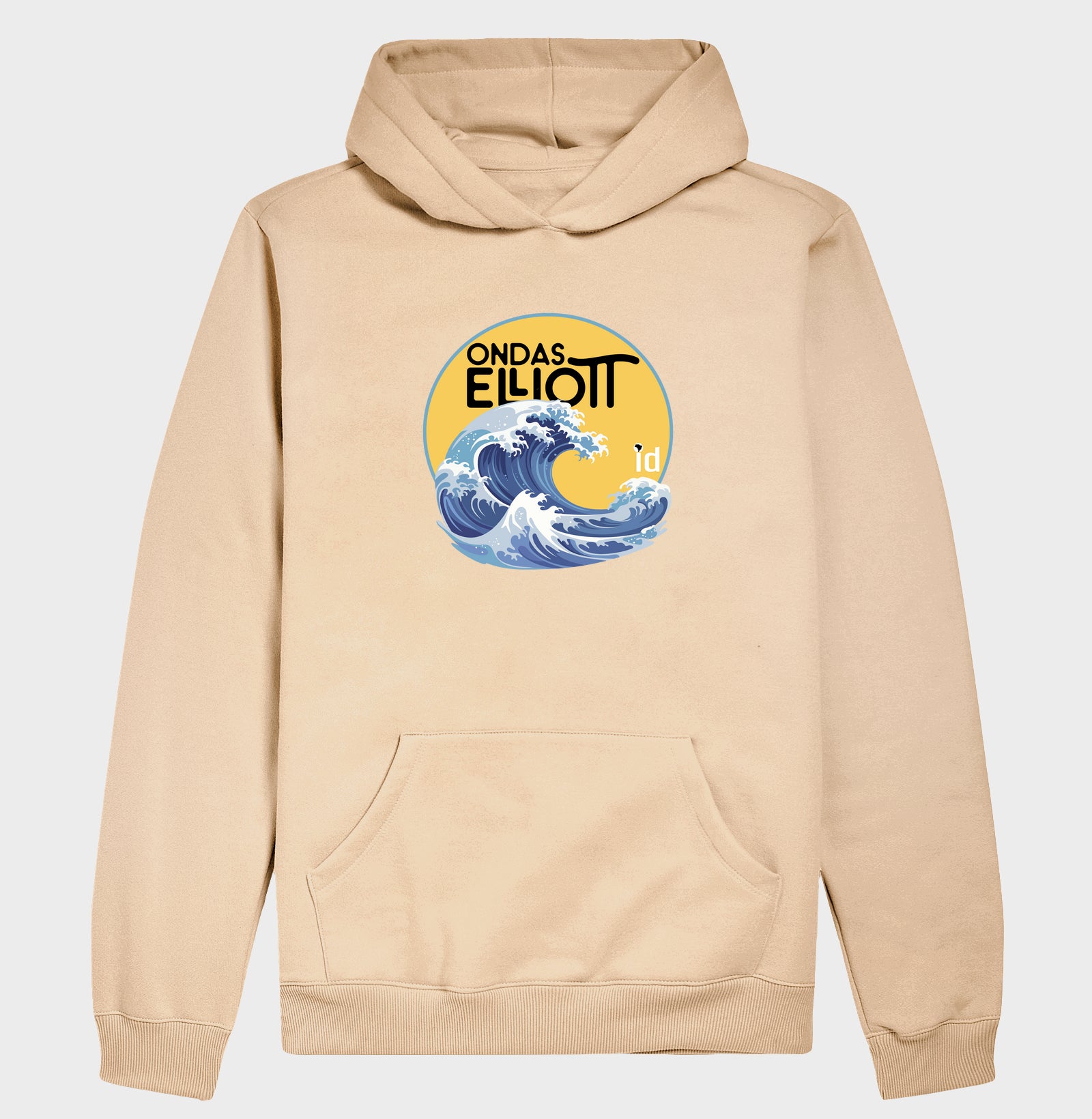 Moletom com  Capuz ID TRADER  | Ondas de Elliotti