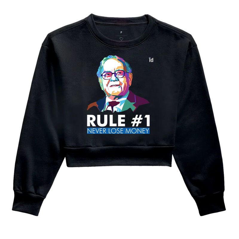 Cropped Moletom ID TRADER | Warren Buffett