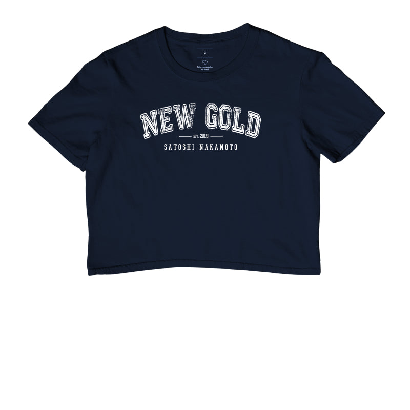 Camiseta ID TRADER | College New Gold