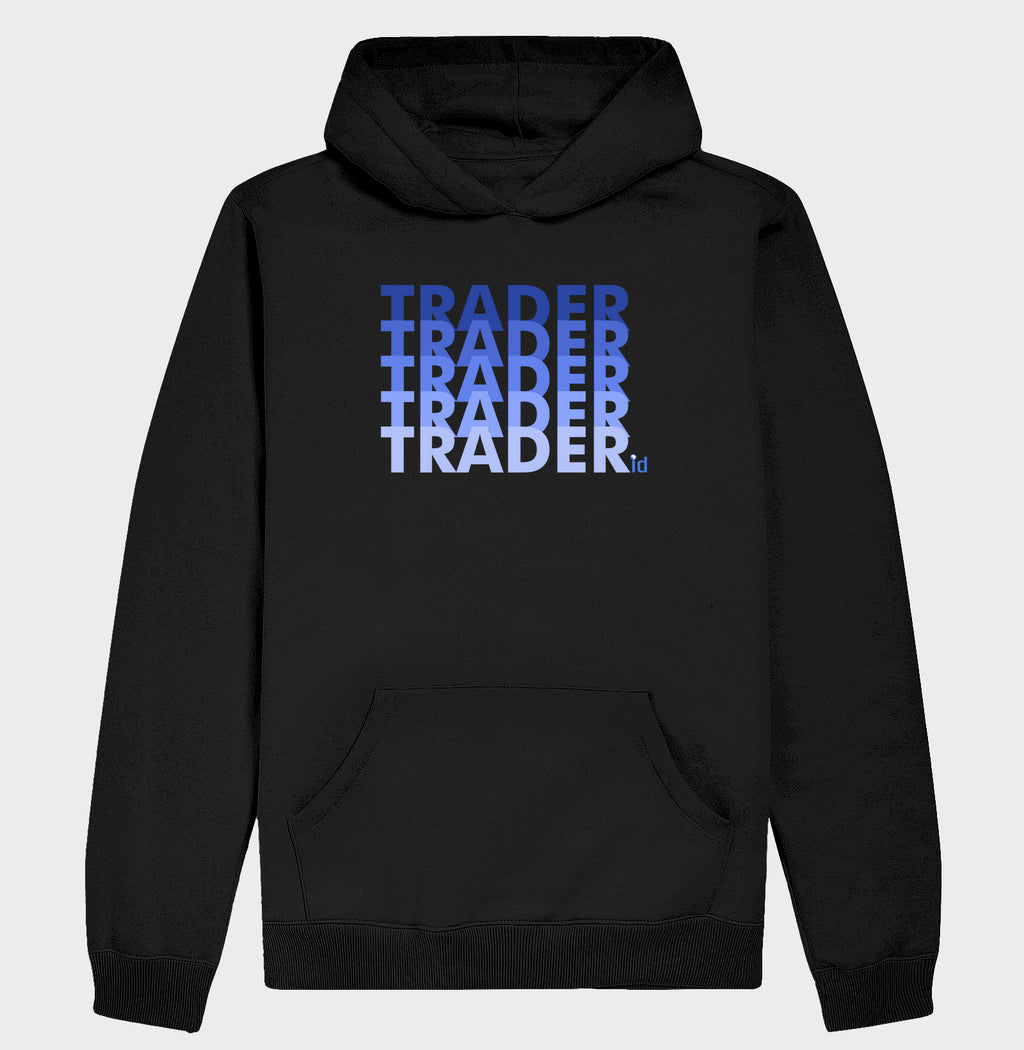 Moletom com Capuz ID TRADER | Trader Azul