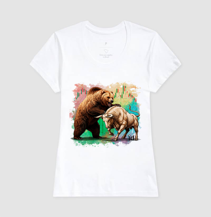 Camiseta ID TRADER | Touro vs Ursos