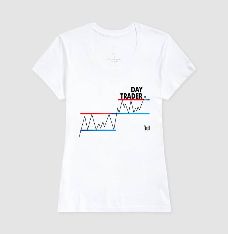 Camiseta ID TRADER | Suporte - Resistência