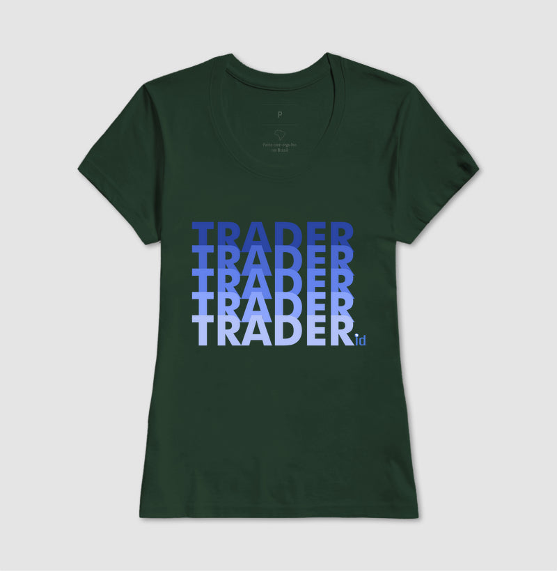 Camiseta ID TRADER | Trader Azul