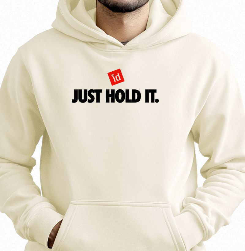 Moletom com Capuz ID TRADER | Just Hold It.