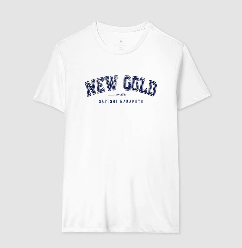 Camiseta ID TRADER | College New Gold