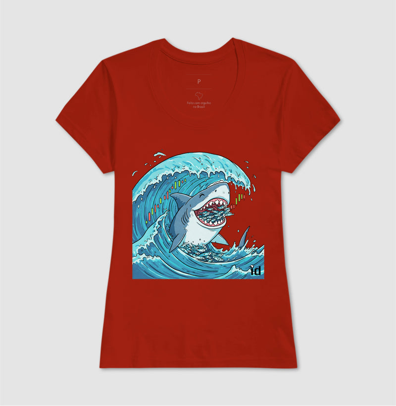 Camiseta ID TRADER | Tubarão vs Sardinhas