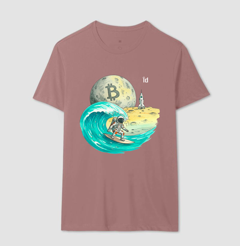 Camiseta ID TRADER | Bitcoin na Lua