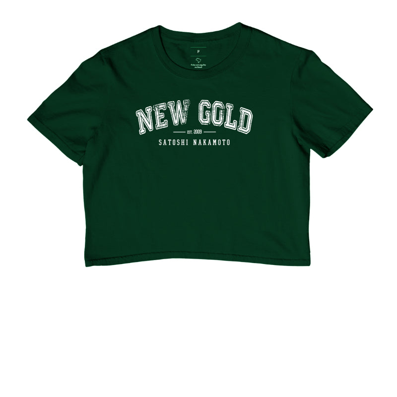 Camiseta ID TRADER | College New Gold