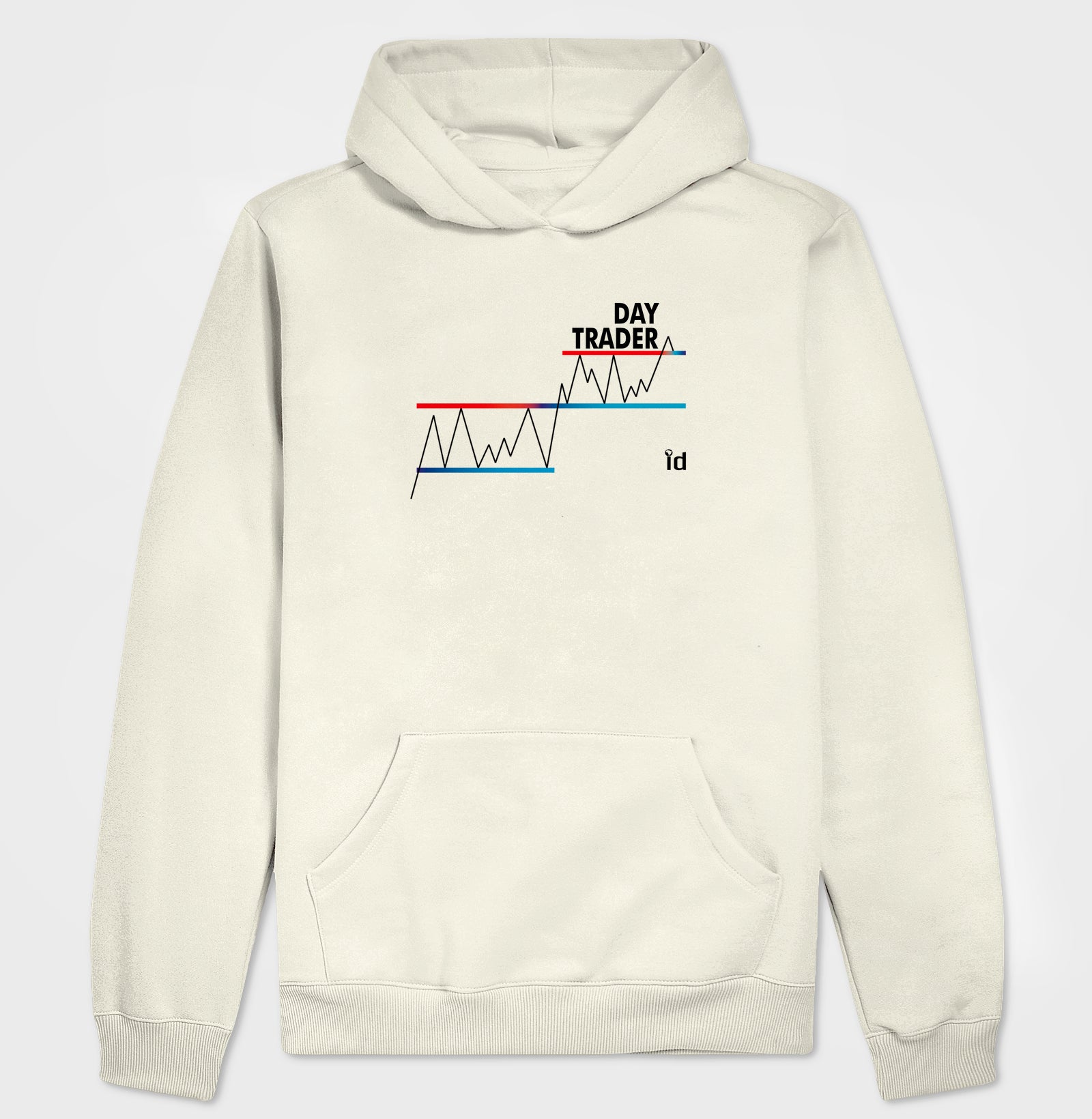 Moletom com Capuz ID TRADER | Suporte - Resistência